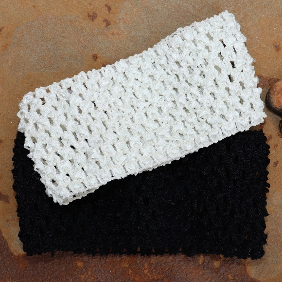 Shein Crochet Headbands Hair Accessories Set of Two - Picture 2 of 2